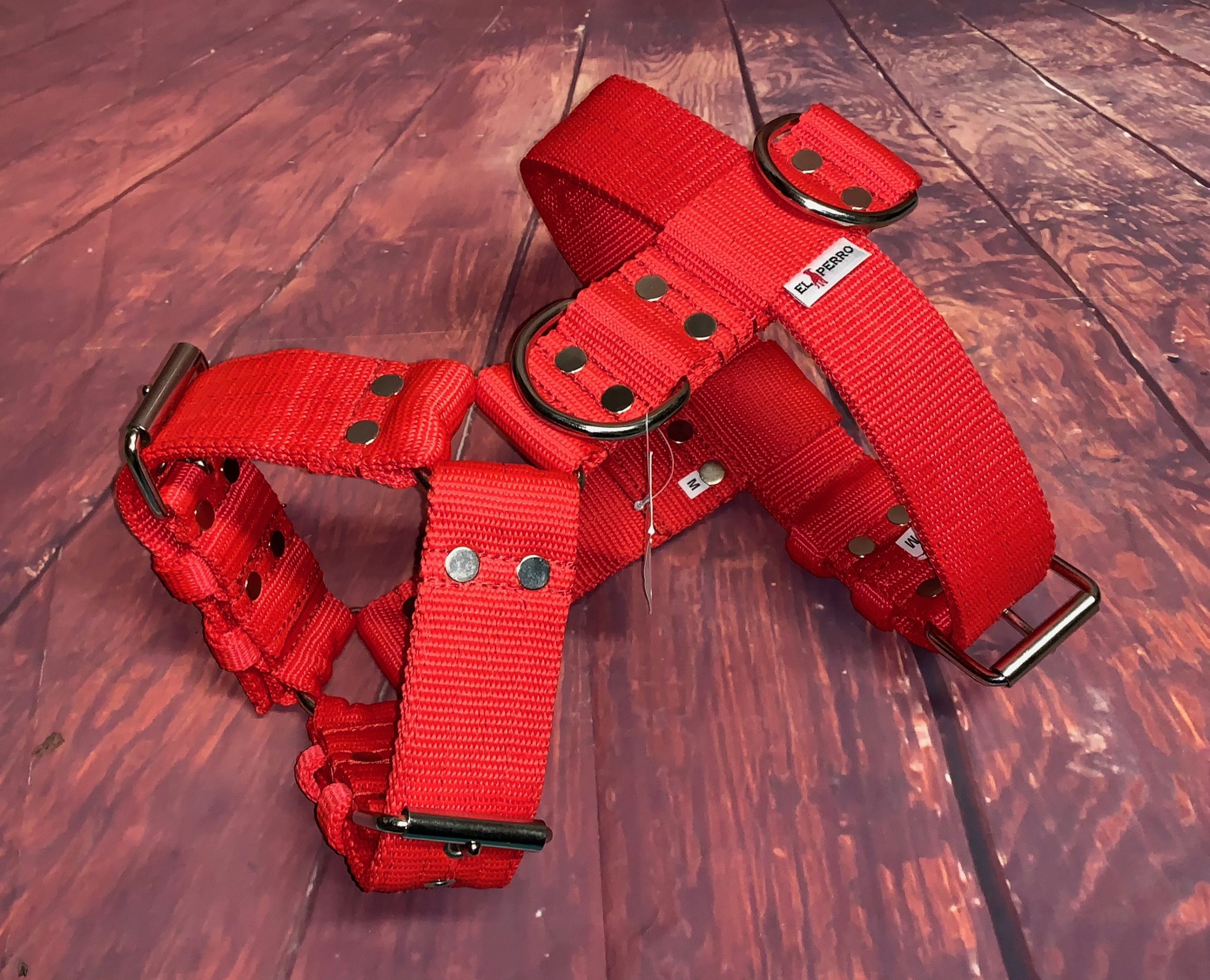 5 cm széles EXTRA STRONG El Perro hám