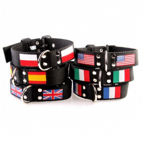 Két zászlós El Perro nyakörv Két zászlós El Perro nyakörv