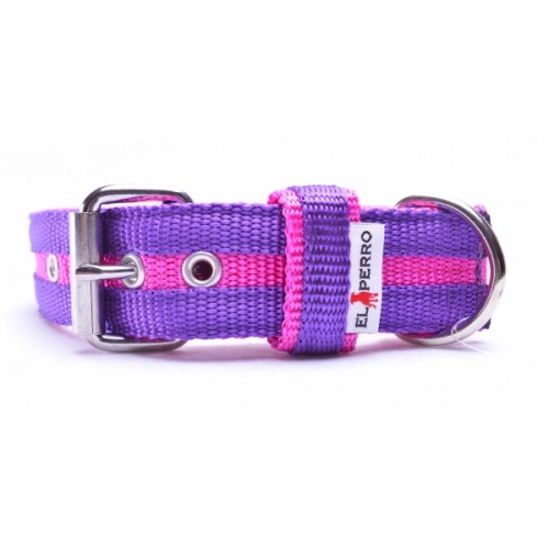 4 cm széles JUICY SWEET STRIPS erős nyakörv