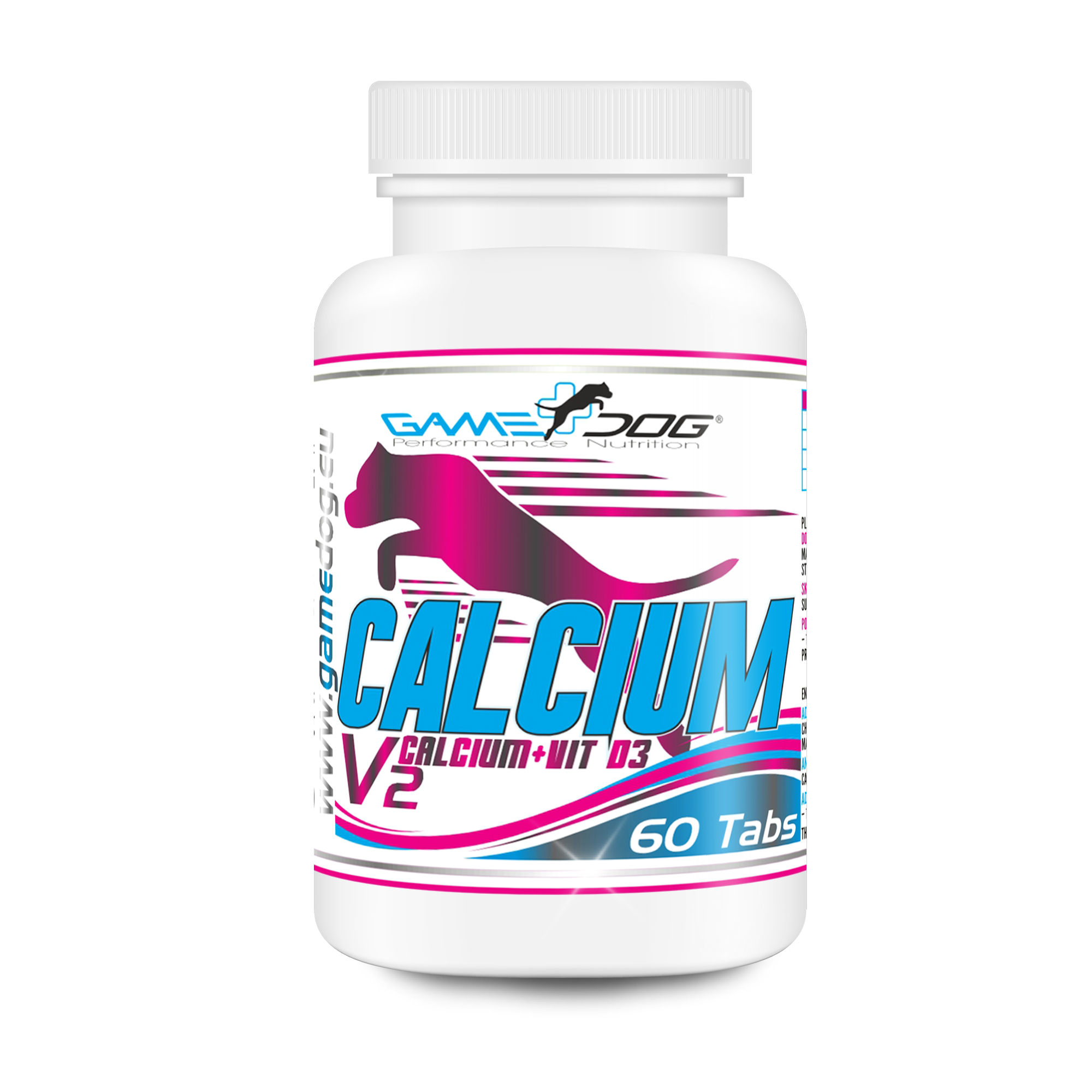 Calcium + D3 kapszula, csonterősítő kutyáknak