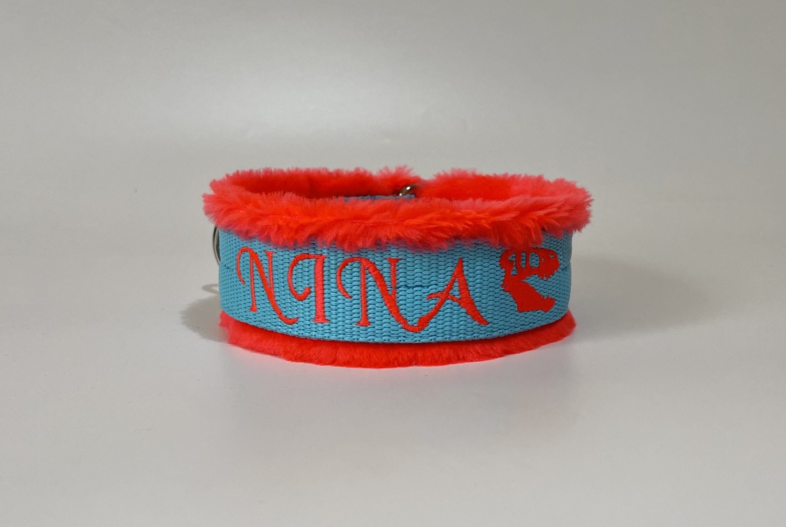 Szőrös nyakörv, El Perro, 4 cm