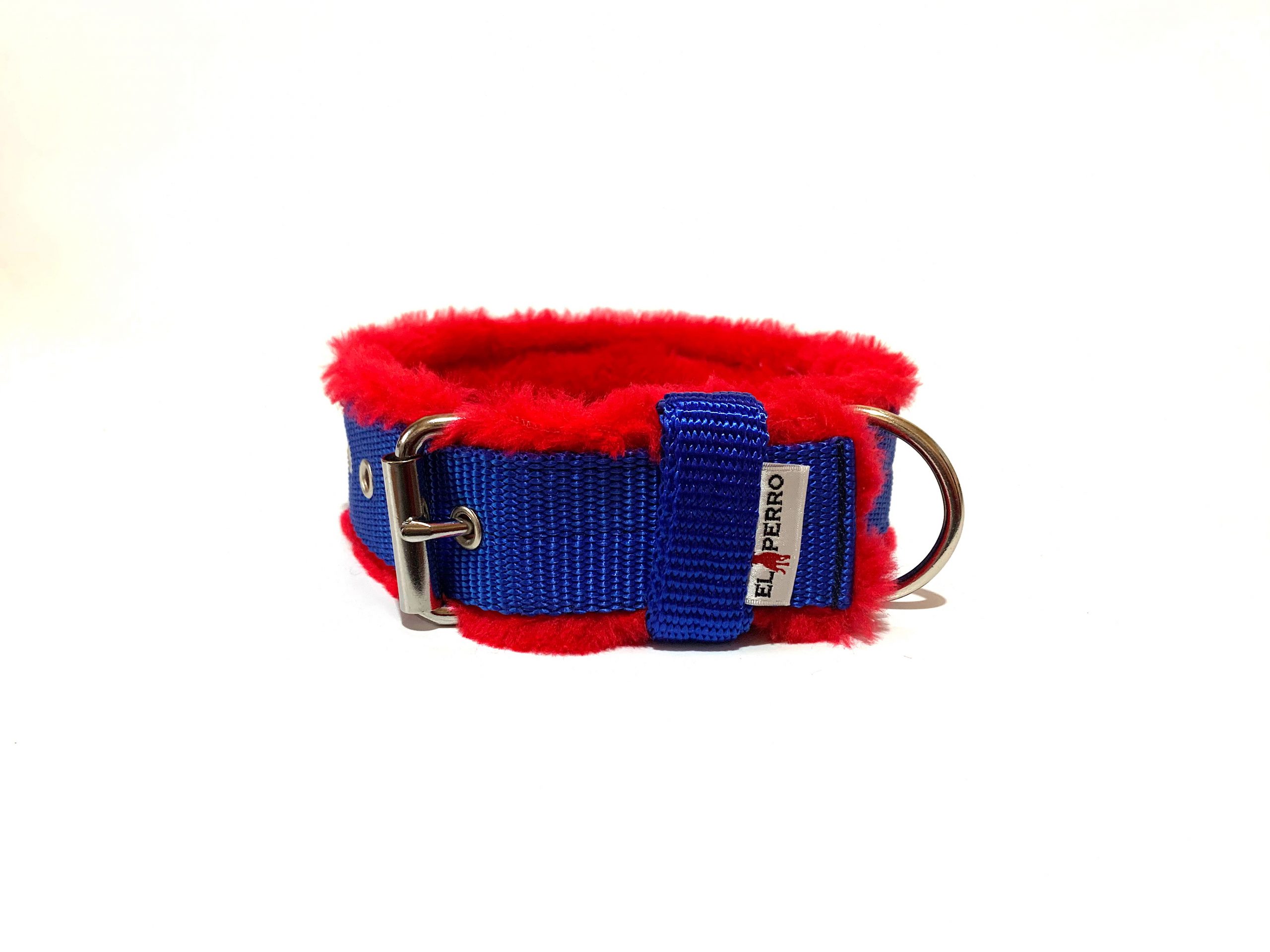 Szőrös nyakörv, El Perro, 4 cm