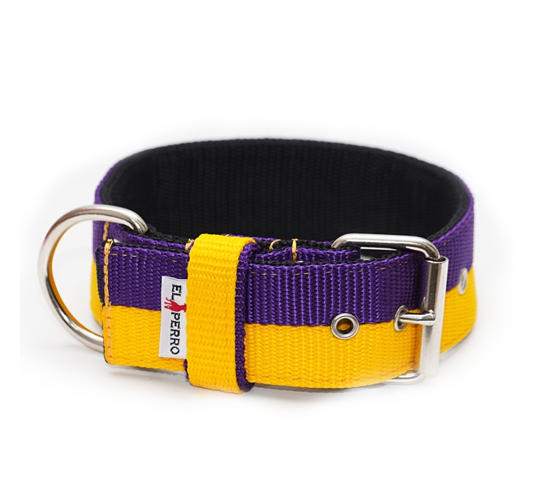 Két színű El Perro nyakörv, 5 cm