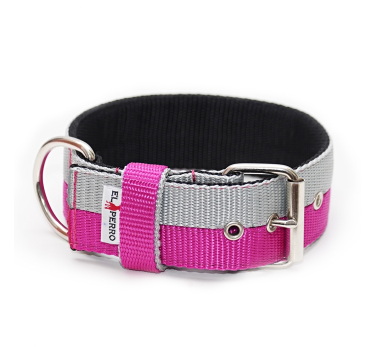 Két színű El Perro nyakörv, 5 cm