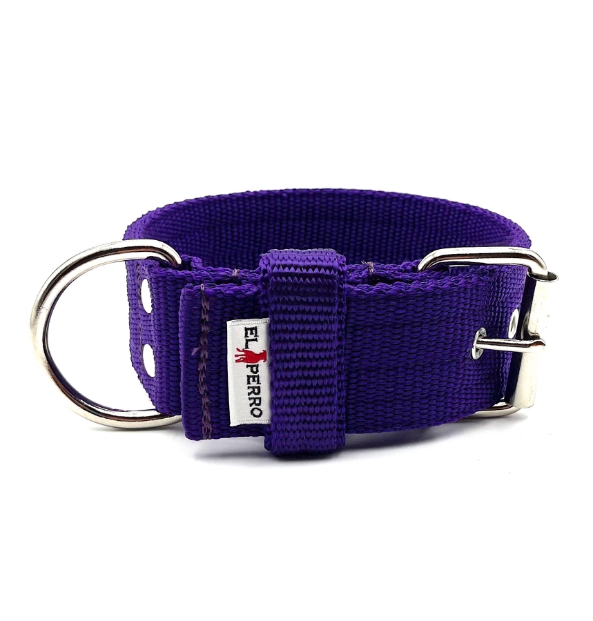 Extra erős kutya nyakörv, El Perro, 5 cm széles