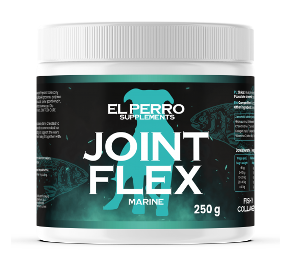 El Perro Joint Flex Marine, ízületvédő kutyáknak halkollagénből El Perro Joint Flex Marine, ízületvédő kutyáknak halkollagénből