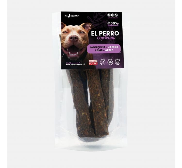 Jutalomfalat kutyáknak, bárány+alma